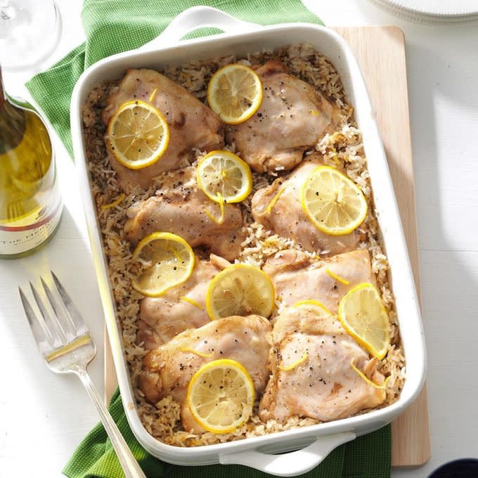 Lemony Chicken & Rice