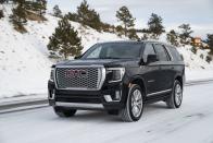 <p>As brothers to the Chevrolet Tahoe and Suburban, all-new <a href="https://www.caranddriver.com/gmc/yukon-yukon-xl" rel="nofollow noopener" target="_blank" data-ylk="slk:GMC Yukon;elm:context_link;itc:0;sec:content-canvas" class="link ">GMC Yukon</a> and Yukon XL SUVs get an optional 277-hp 3.0-liter turbo diesel inline-six. The engine has 460 lb-ft of torque, and is paired to Chevy's 10-speed automatic. Oil-burners are available on almost every GMC Yukon trim, including all two- and four-wheel drive models. The only exception, like in the Tahoe and Suburban's case, is the AT4 off-road version. </p><ul><li>Base price: $52,990 (Yukon) $55,690 (Yukon XL)</li><li>Engine: 277-hp turbocharged 3.0-liter inline-six engine, 10-speed automatic transmission</li><li>EPA Fuel Economy combined/city/highway: 23/21/27 (RWD)</li><li>Max Towing: TBA</li></ul><p><a class="link " href="https://www.caranddriver.com/gmc/yukon-yukon-xl/specs" rel="nofollow noopener" target="_blank" data-ylk="slk:MORE YUKON SPECS;elm:context_link;itc:0;sec:content-canvas">MORE YUKON SPECS</a></p>