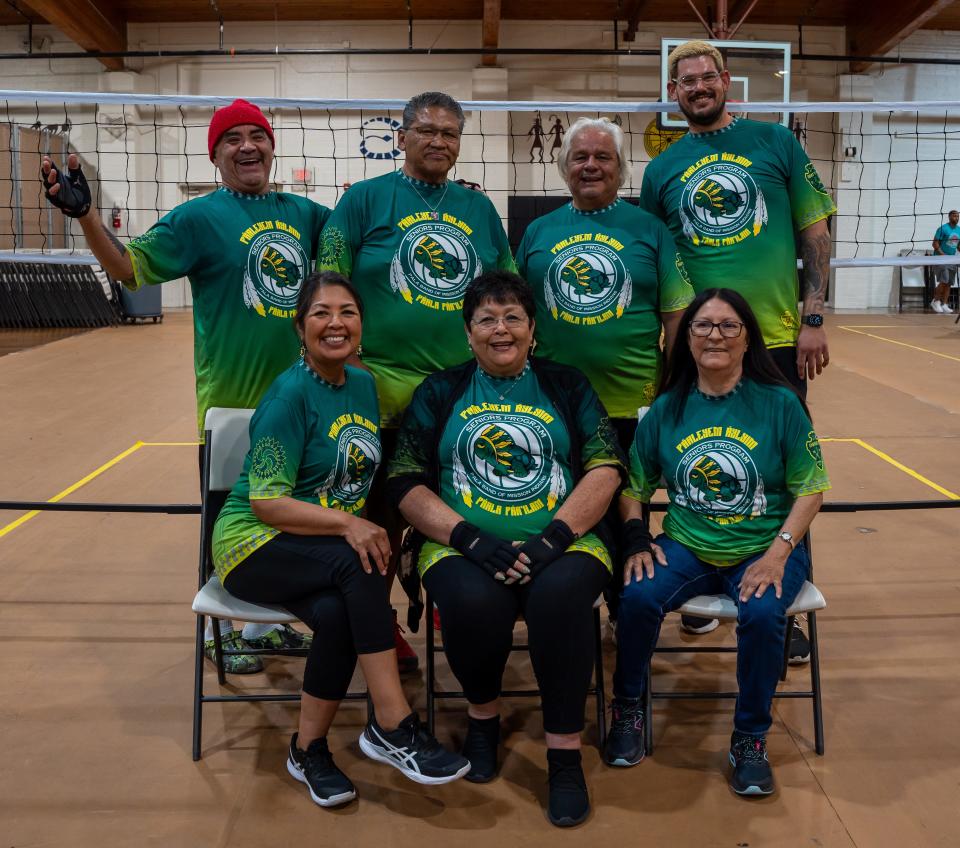 Turtle II, a team from the Pala Band of Mission Indians in Southern California, won the Salt River Pima-Maricopa Indian Community chair volleyball tournament on April 27, 2024.
