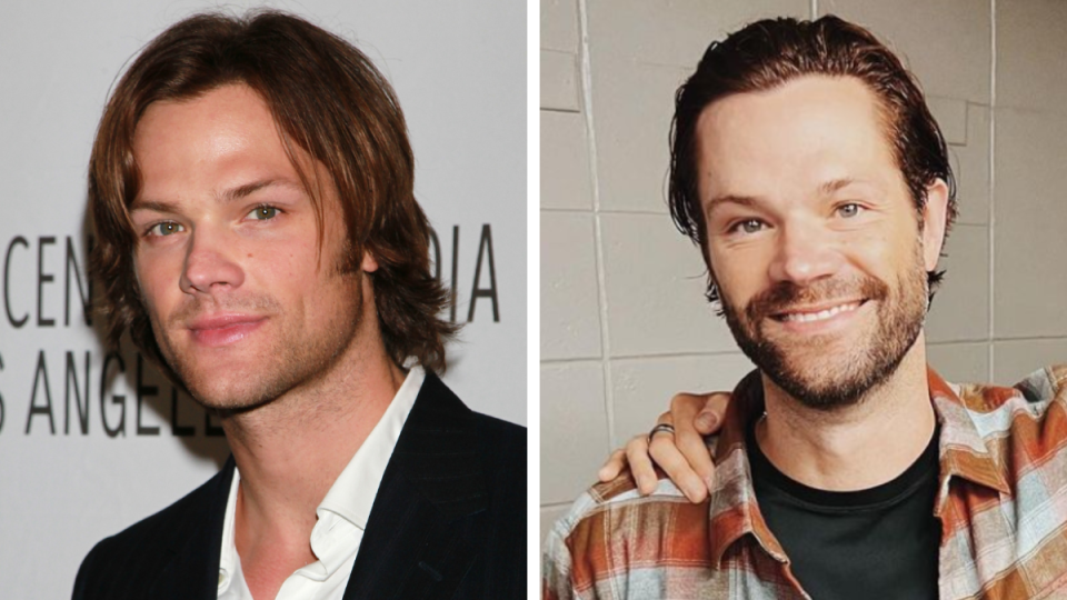 Jared Padalecki in 2011 and 2023