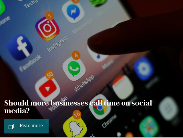 Should more businesses call time on social media?