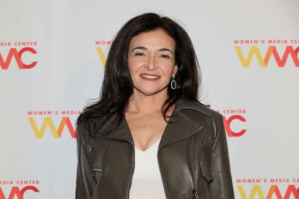 PHOTO: Sheryl Sandberg attends the 2022 Women's Media Awards at Mandarin Oriental Hotel, Nov. 17, 2022, in New York. (Dia Dipasupil/Getty Images)