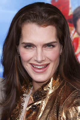 Brooke Shields at the Los Angeles premiere of DreamWorks Pictures' Blades of Glory