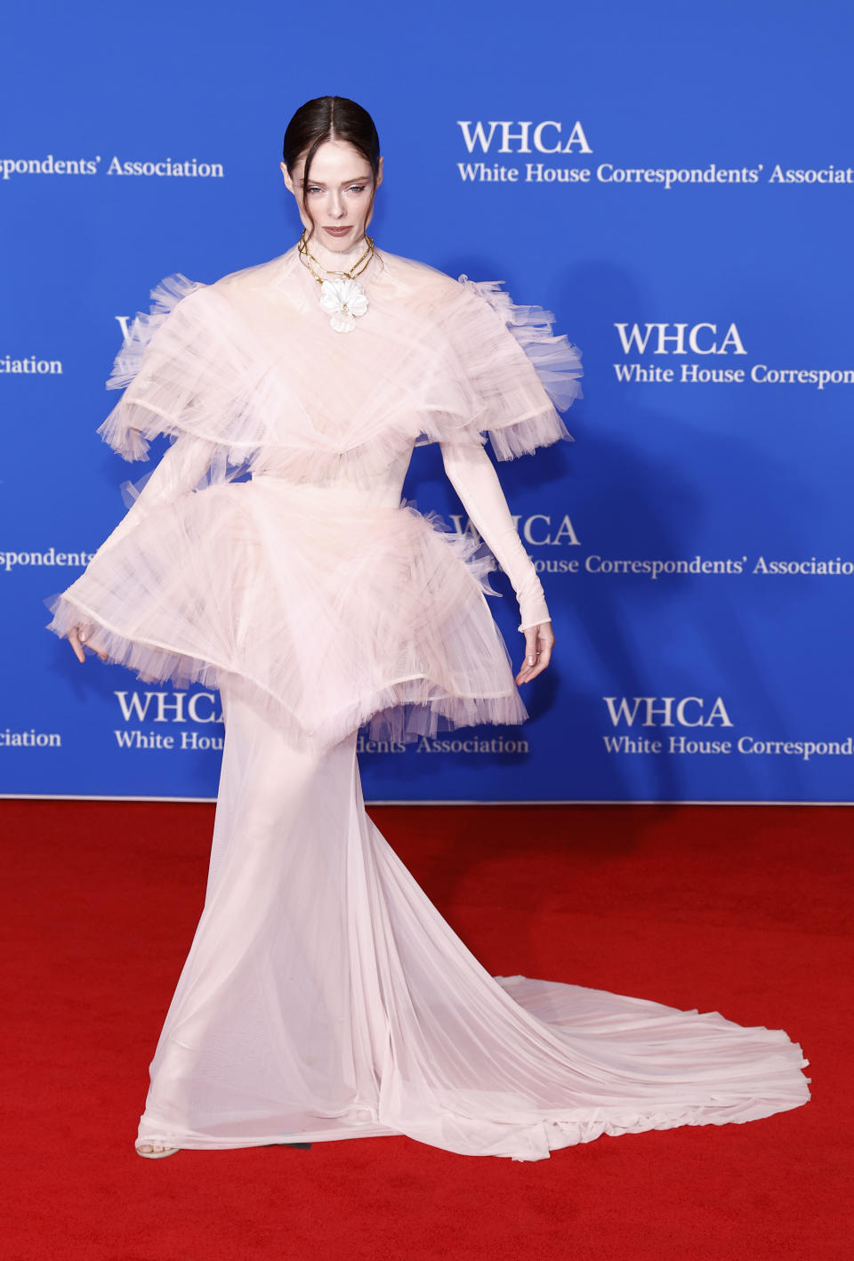 WASHINGTON, DC - APRIL 27: Coco Rocha attends the 2024 White House Correspondents' Dinner at The Washington Hilton on April 27, 2024 in Washington, DC. (Photo by Paul Morigi/Getty Images)