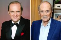 A recent addition to the club, the esteemed actor turned 90 on Sept. 5 — <a href="https://people.com/tv/bob-newhart-celebrates-90th-birthday/" rel="nofollow noopener" target="_blank" data-ylk="slk:and celebrated in Las Vegas;elm:context_link;itc:0;sec:content-canvas" class="link ">and celebrated in Las Vegas</a>! Days later he surfaced <a href="https://people.com/tv/emmys-2019-bob-newhart-makes-surprise-appearance/" rel="nofollow noopener" target="_blank" data-ylk="slk:at the Emmy Awards in Los Angeles;elm:context_link;itc:0;sec:content-canvas" class="link ">at the Emmy Awards in Los Angeles</a>, playing a part in a bit about comedy legends that figured life-like statues of George Burns and Lucille Ball. When Ben Stiller, who did the segment, got to Newhart, the actor wryly reminded him, “I’m still alive.” “You put me with George and Lucy and it’s weird,” Newhart said. “Like I was in some weird museum of comedy.” “It’s more like legends of comedy,” Stiller insisted, riffing. “Alive, dead … all different types of comedy!” But Newhart wasn’t buying it. “This legend is going to kick your ass, that way you’ll know I’m alive,” he said. “You thought I was dead!”