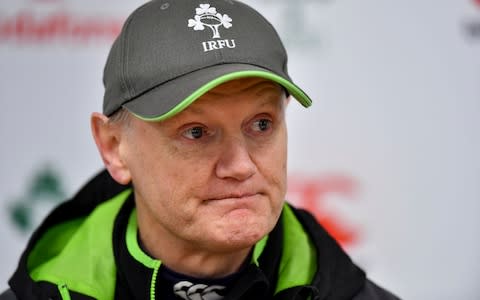 Joe Schmidt will have to do without several key players today - Credit: Brendan Moran/Sportsfile