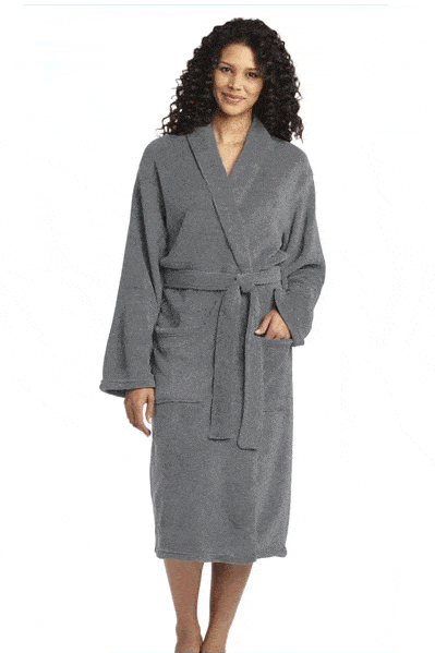 12) Personalized Plush Spa Robe