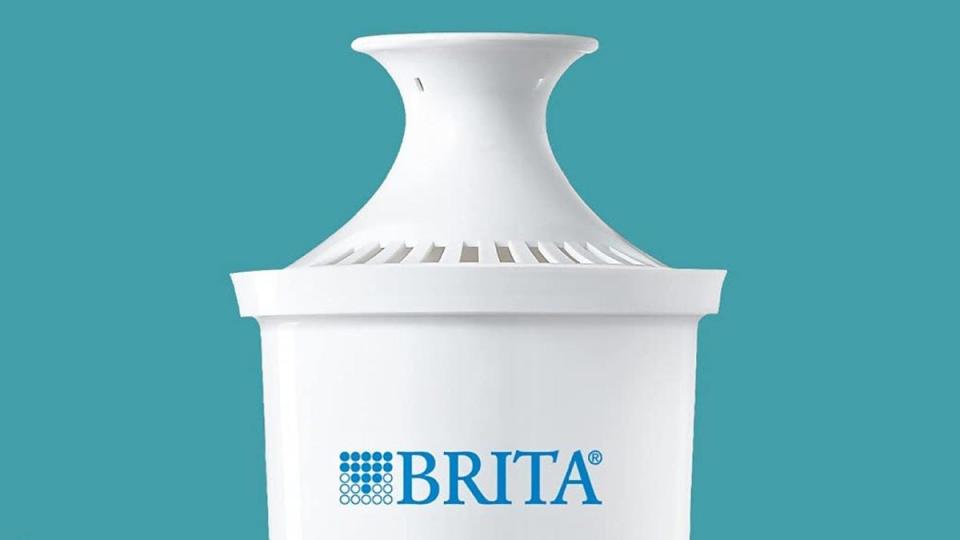 You can get a three-pack of these Brita water filters for less than $10 at Amazon.