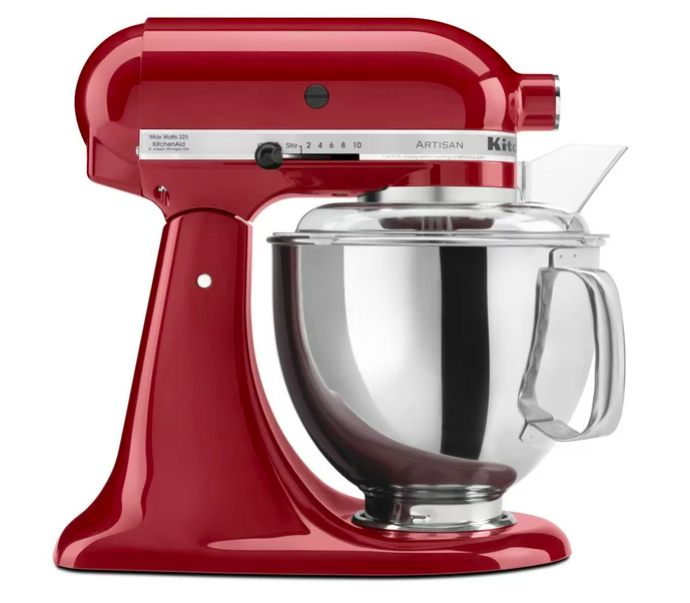 Red KitchenAid 5-Quart Mixer