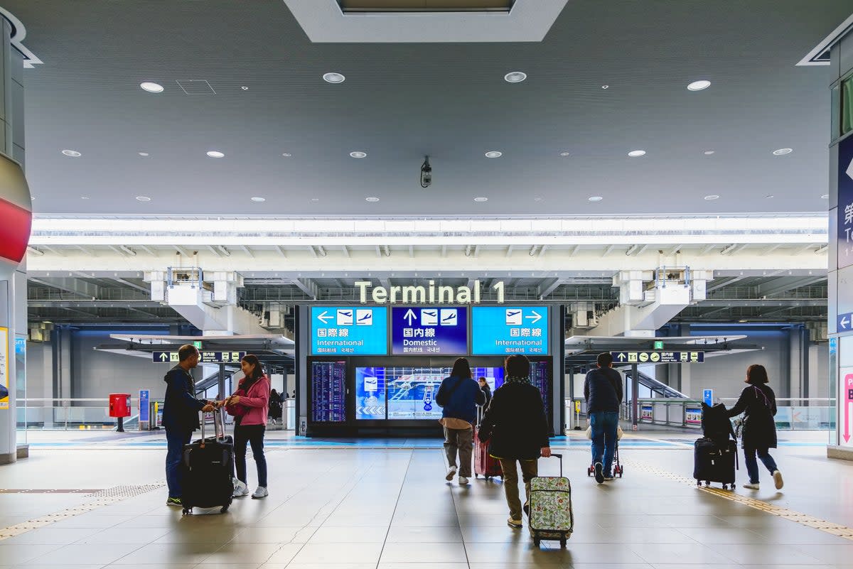 Kansai International Airport opened in September 1994  (Getty Images)