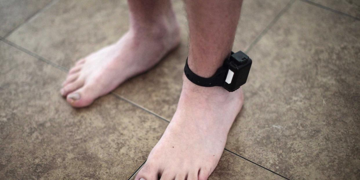 ankle monitor bracelet prison