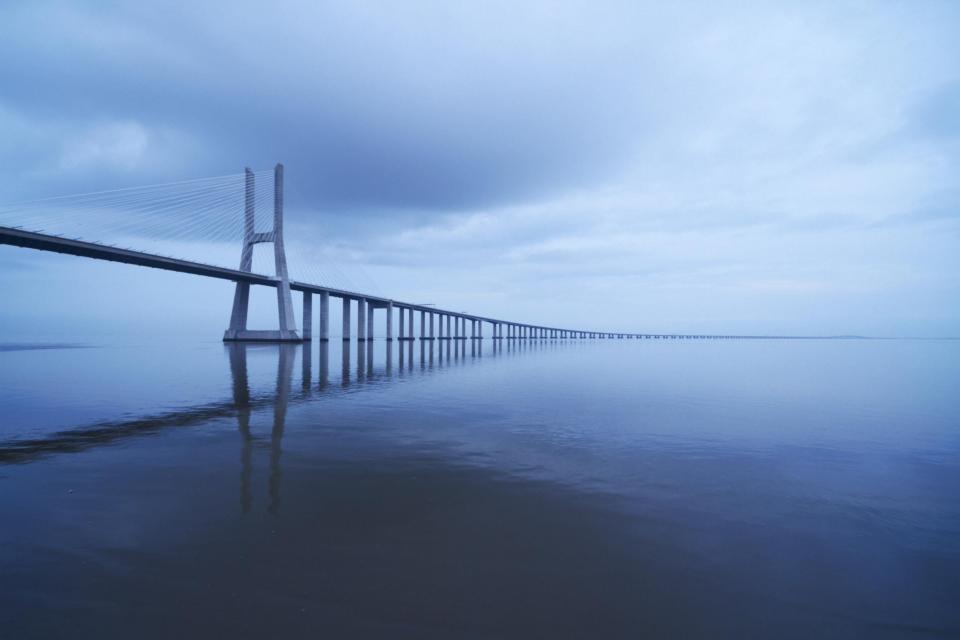 Vasco da Gama Bridge connects northern and southern PortugalRex