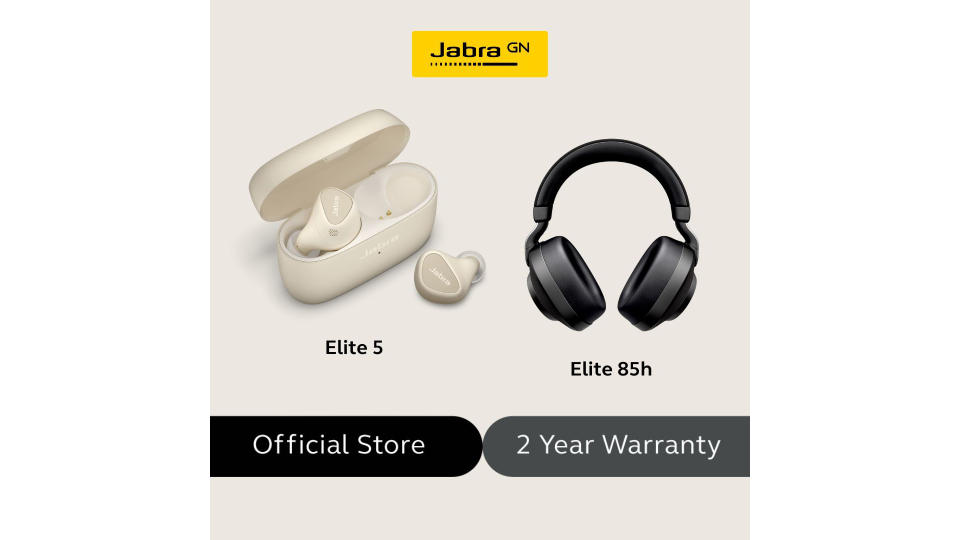 Jabra Lazada Exclusive Bundle (Elite 5 + Elite 85H). (Photo: Lazada SG)