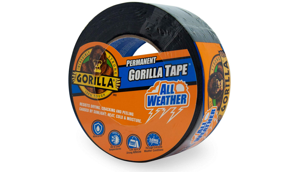 Cinta Adhesiva Impermeable para Todo Tipo de Clima GORILLA / Imagen: Amazon México