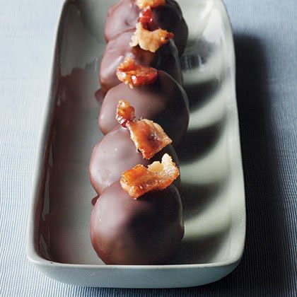 Bacon-Peanut Truffles