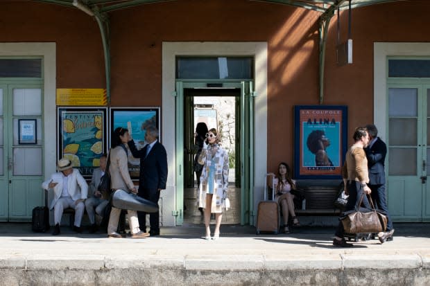 Emily in Saint-Tropez.<p>Photo: Carole Bethuel/Courtesy of Netflix</p>