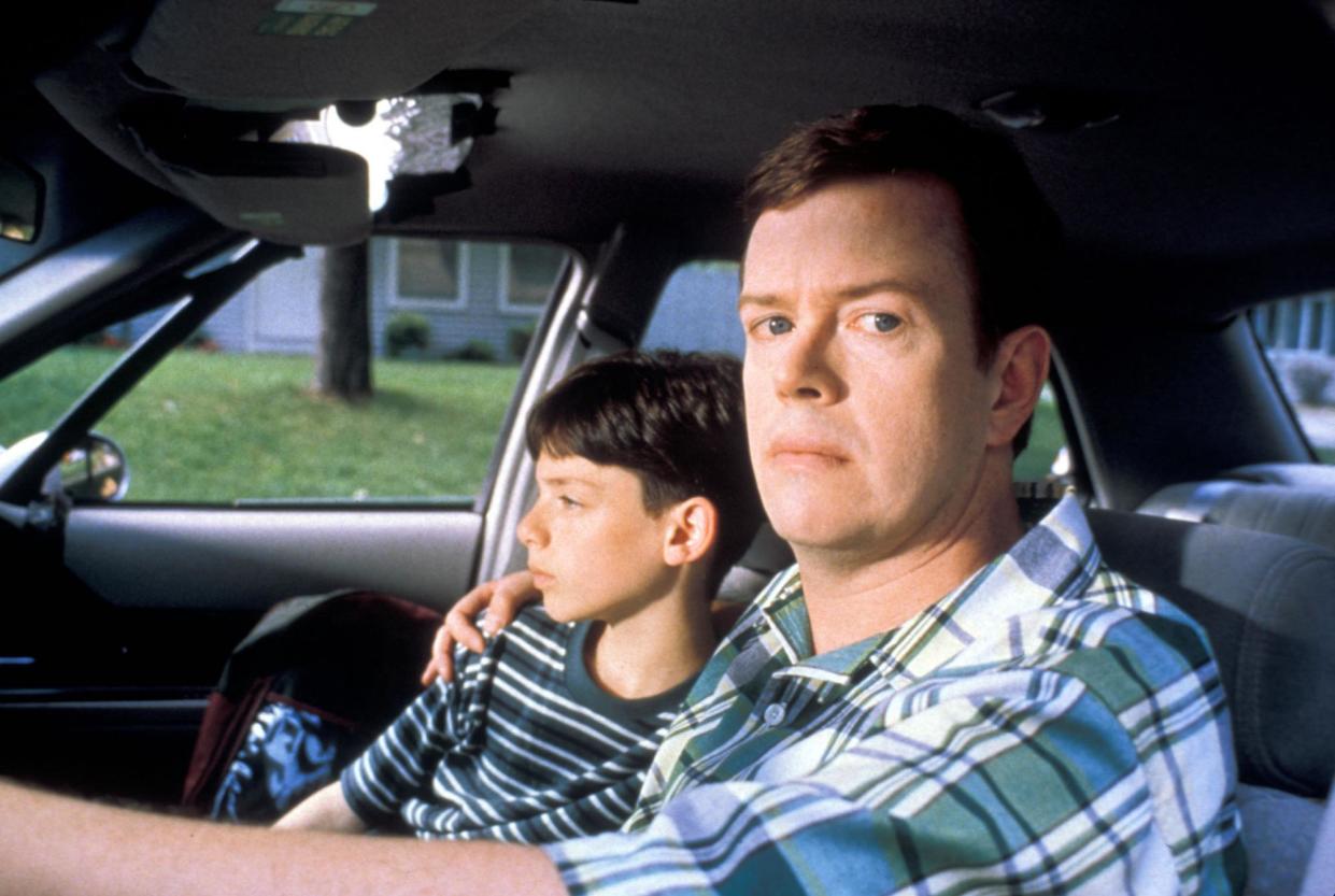 <span>‘He’s a monster’ … Dylan Baker, right, and Justin Elvin in the 1998 film.</span><span>Photograph: Photo 12/Alamy</span>