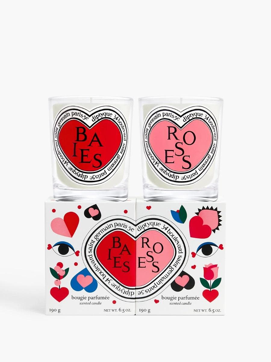 <p><a href="https://go.redirectingat.com?id=74968X1596630&url=https%3A%2F%2Fwww.diptyqueparis.com%2Fen_us%2Fp%2Fbaies-berries-and-roses-duo-classic-candles-valentines-day-edition.html&sref=https%3A%2F%2Fwww.esquire.com%2Flifestyle%2Fg35121418%2Fbest-valentines-day-gifts-for-him%2F" rel="nofollow noopener" target="_blank" data-ylk="slk:Shop Now;elm:context_link;itc:0;sec:content-canvas" class="link ">Shop Now</a></p><p>Baies and Roses Duo</p><p>diptyqueparis.com</p><p>$156.00</p>