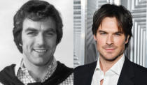 Aunque Ian Somerhalder no luce bigote, guarda un gran parecido con la versión joven de Tom Selleck. (Foto: Frank Edwards / Frazer Harrison / Getty Images)