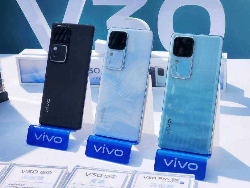 vivo V30。（圖／廖梓翔攝）