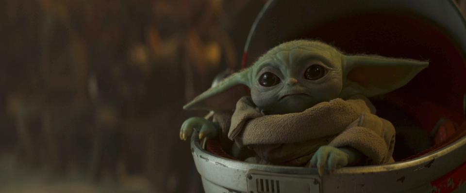 THE MANDALORIAN, Grogu aka the Child aka Baby Yoda, (Season 2, premiered Oct. 30, 2020). photo: ©Disney+/Lucasfilm / Courtesy Everett Collection