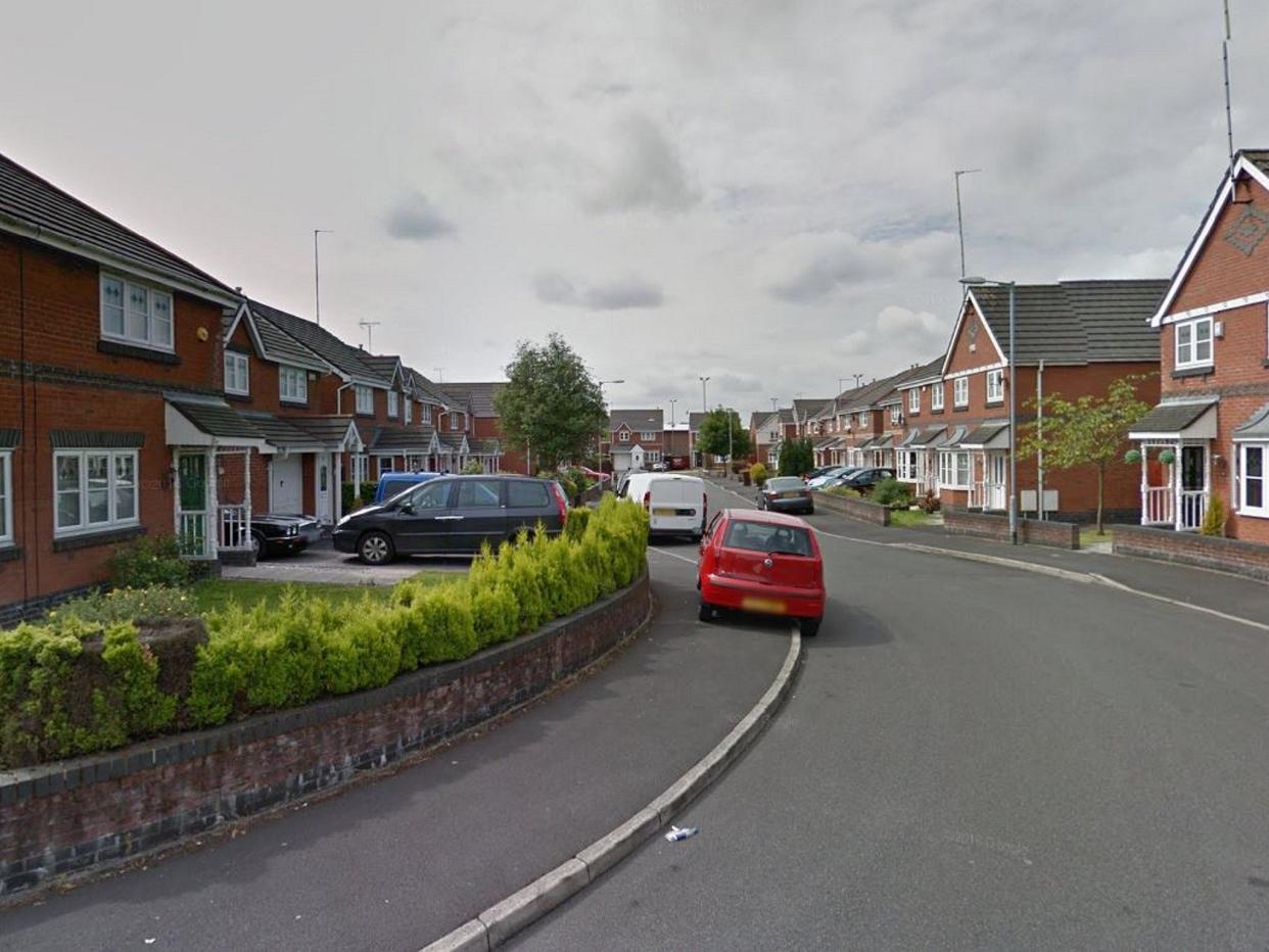 General view of Capricorn Road in Blackley, Greater Manchester: Google