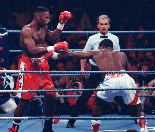 Lennox Lewis v Frank Bruno