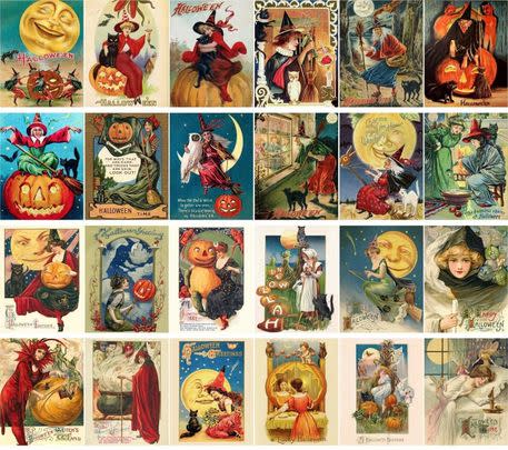 A pack of 24 retro Halloween postcards that'll give you an excuse to send your loved ones some snail mail