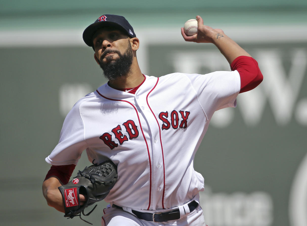 David Price shut out the Indians over eight inning Thursday. (AP Photo)