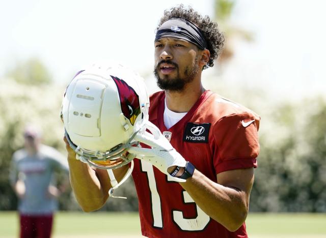 Arizona Cardinals wide receiver Antoine Wesley hauls first career