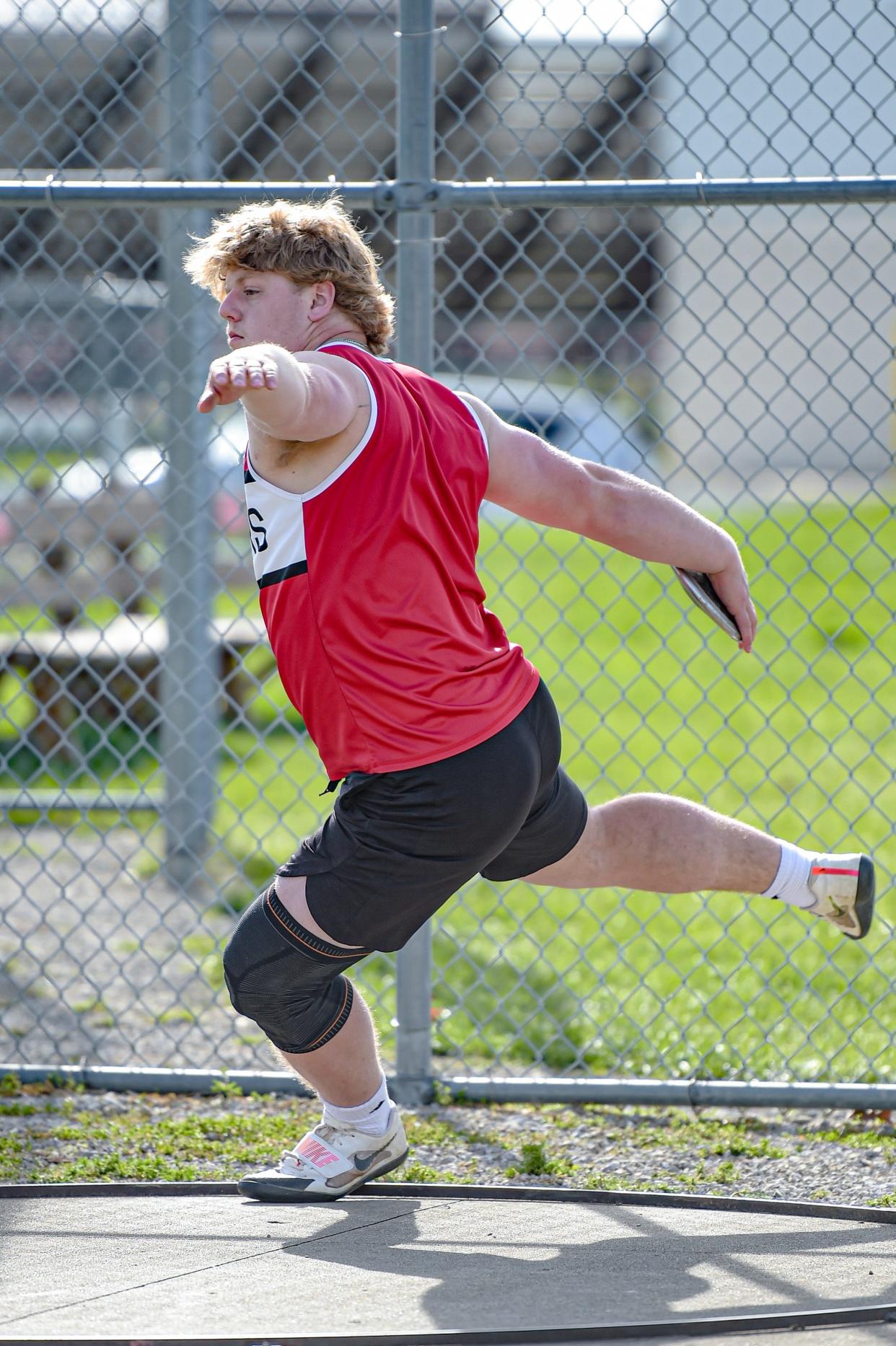 Crestview senior Wade Bolin is closing in on shot put and discus records that have stood at the school for more than 60 years.