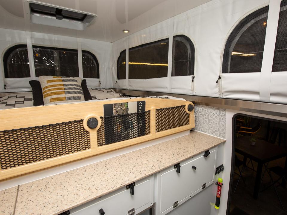 Inside the EarthCruiser Terranova