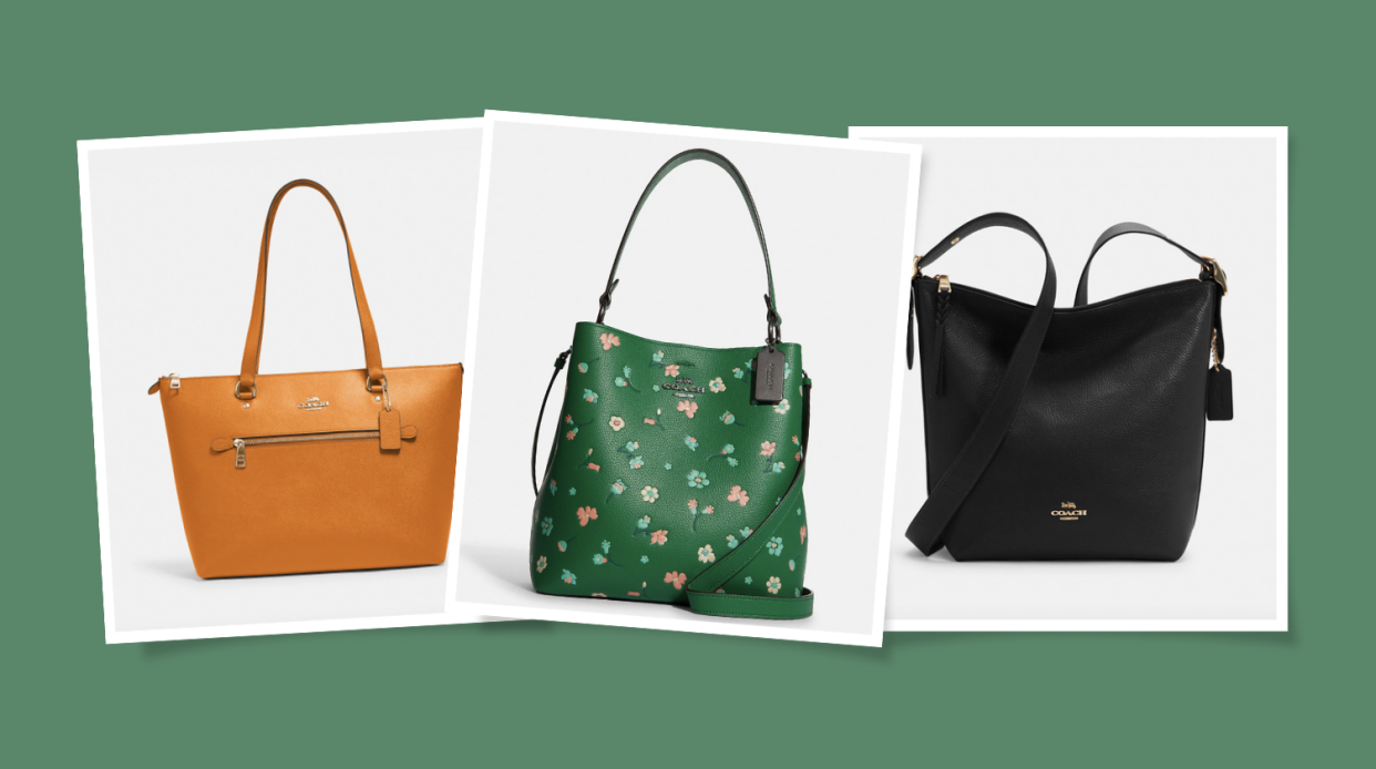 Coach Outlet's sale finds of the week, starting at $23 (Photos via Coach Outlet)