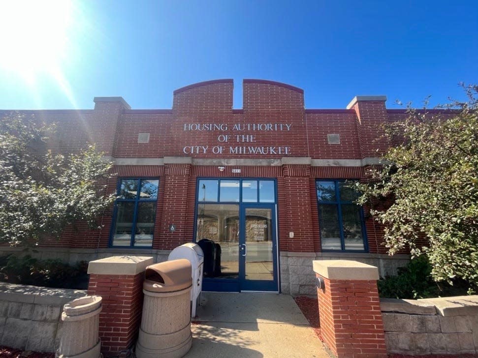 The offices of the Housing Authority of the City of Milwaukee on Sept. 12, 2023.