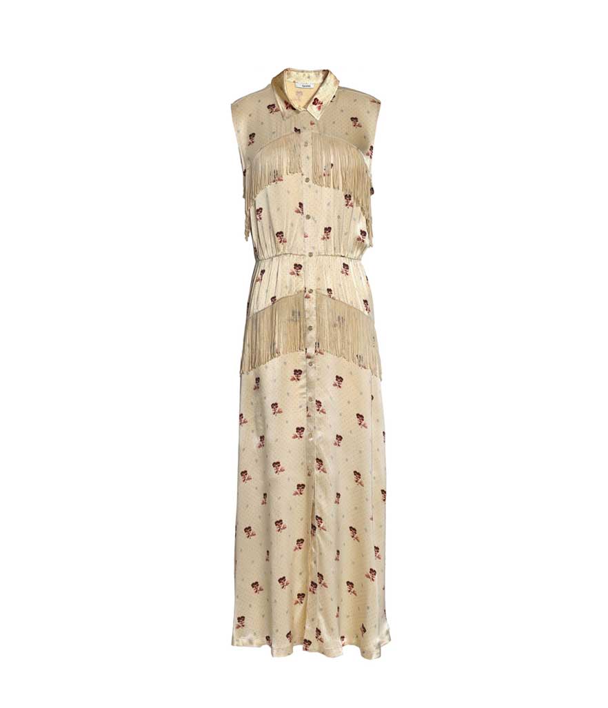 Western fringe dress.