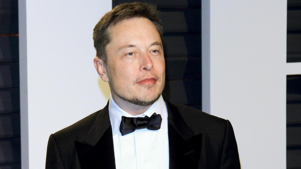 Elon Musk at the 2017 Vanity Fair Oscar Party at the Wallis Annenberg Center on February 26, 2017 in Beverly Hills, CA.