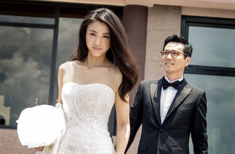 大陸女星湯唯嫁給韓國導演老公。（圖／報系資料照片）