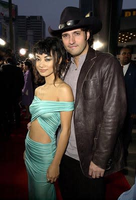 Bai Ling and Robert Rodriguez at the LA premiere of Miramax's Kill Bill Vol. 2