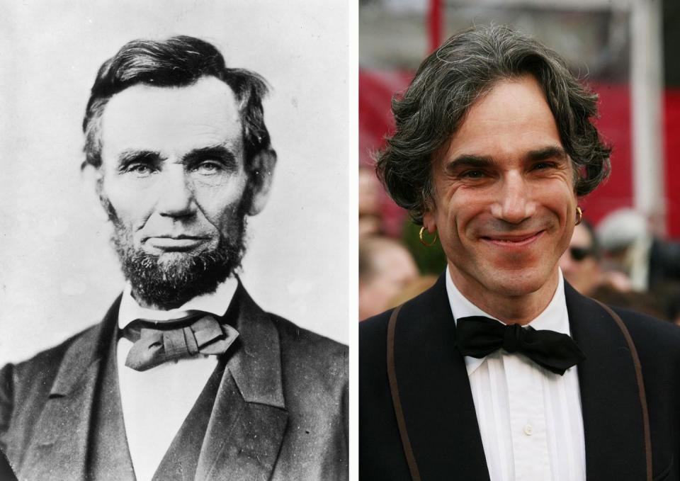 Abraham Lincoln and Daniel Day-Lewis