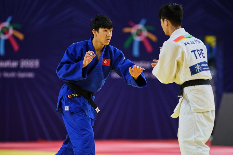 吳栢軒（左）（圖：中國香港體育協會暨奧林匹克委員會）