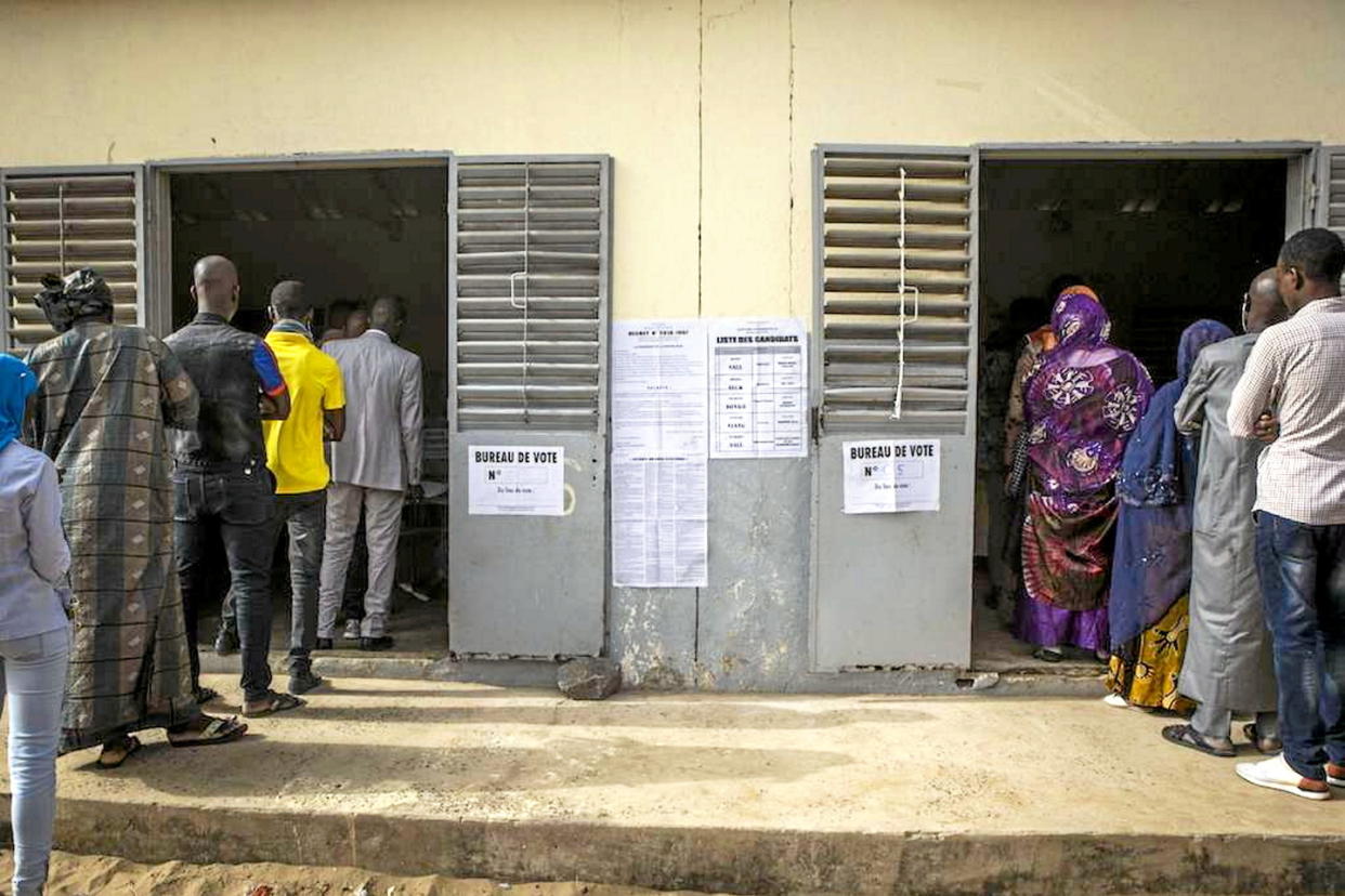 Le délai pour le dépôt des candidatures pour la présidentielle au Sénégal a expiré mercredi 27 décembre à minuit.   - Credit:Jane Hahn/AP/SIPA