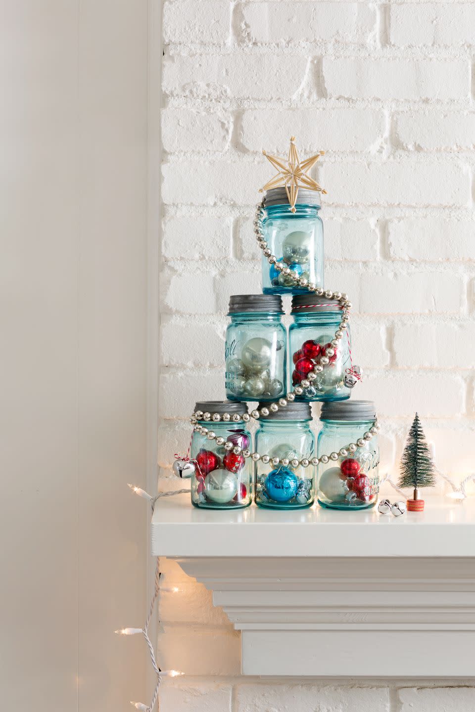 Mason Jar Christmas Tree