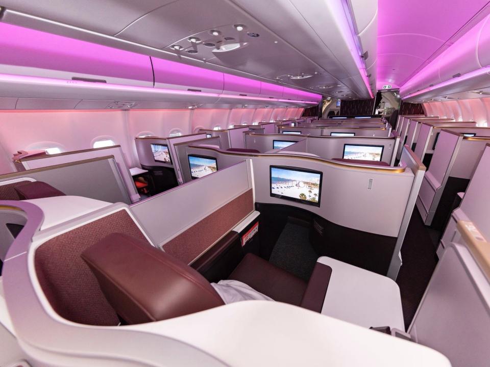 Virgin Atlantic Upper Class.