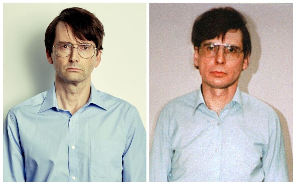 David Tennant (left) as Dennis Nilsen (right) - Television Stills/Enterprise News