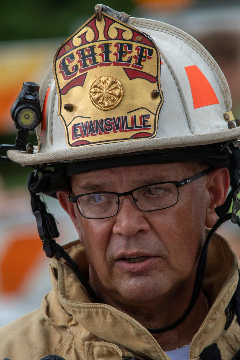 Former Evansville Fire Department Chief Mike Connelly.