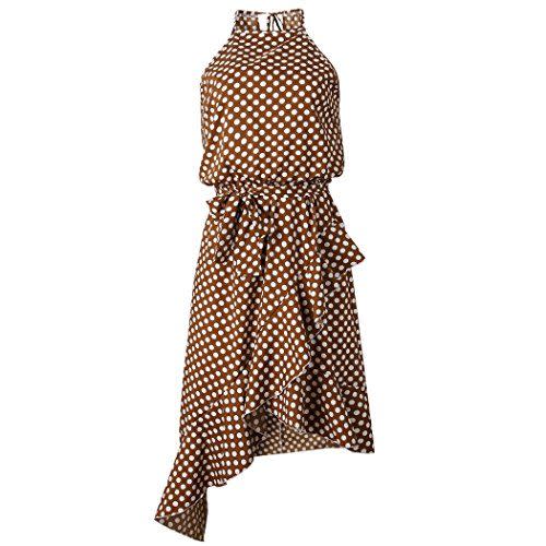 Polka-dot Cocktail Dress