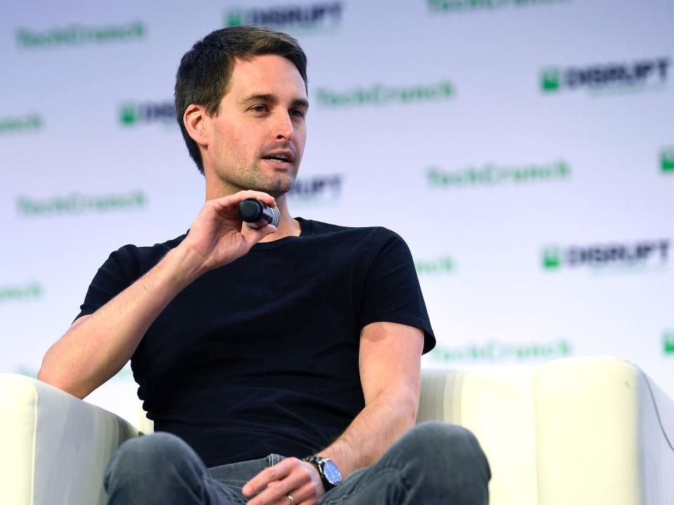 Evan Spiegel Snap CEO