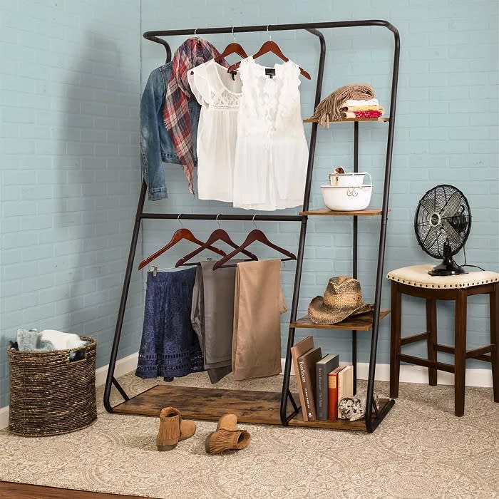 best freestanding closets honey can do rustic