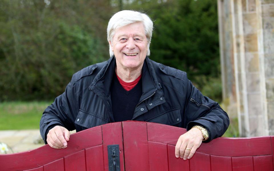 Martin Jarvis at the The Boswell Book Festival at Dumfries House in Scotland