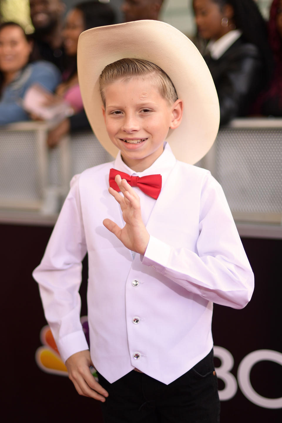 Closeup of Mason Ramsey